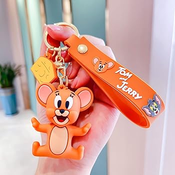 Amazon.co.jp: トムとジェリー 立体 マスコット キーホルダー